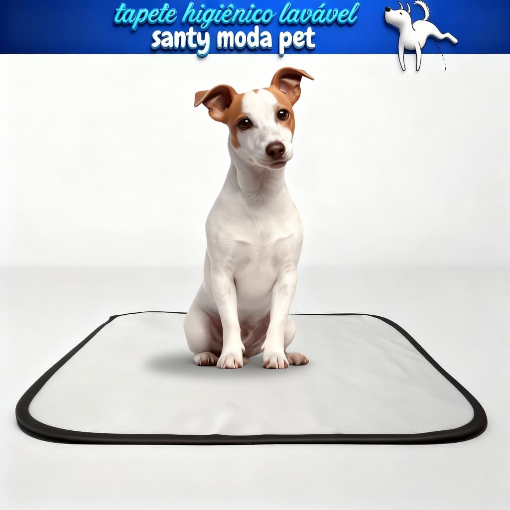 kit 3 tapete higiênico lavável P, para cães/ cachorro pet, não vaza xixi