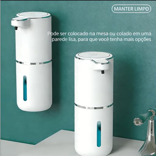 Saboneteira Dispenser Automático Sensor Infravermelho Para Sabonete Líquido Detergente Espuma