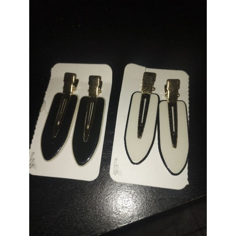 Grampos de Cabelo Estilo Vintage PRETO OU BRANCA