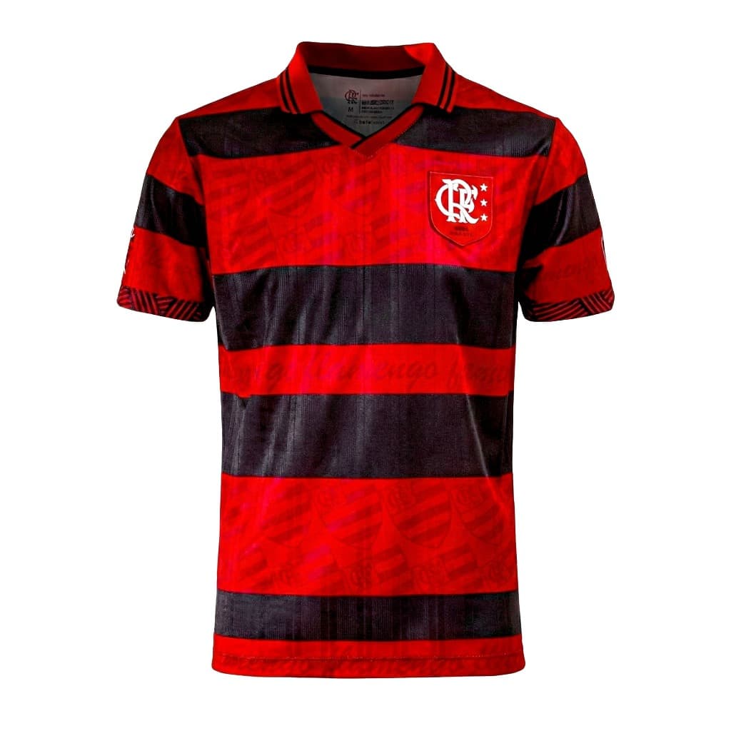 Camisa Flamengo Retro 1996 Romário Masculina Clássica Original