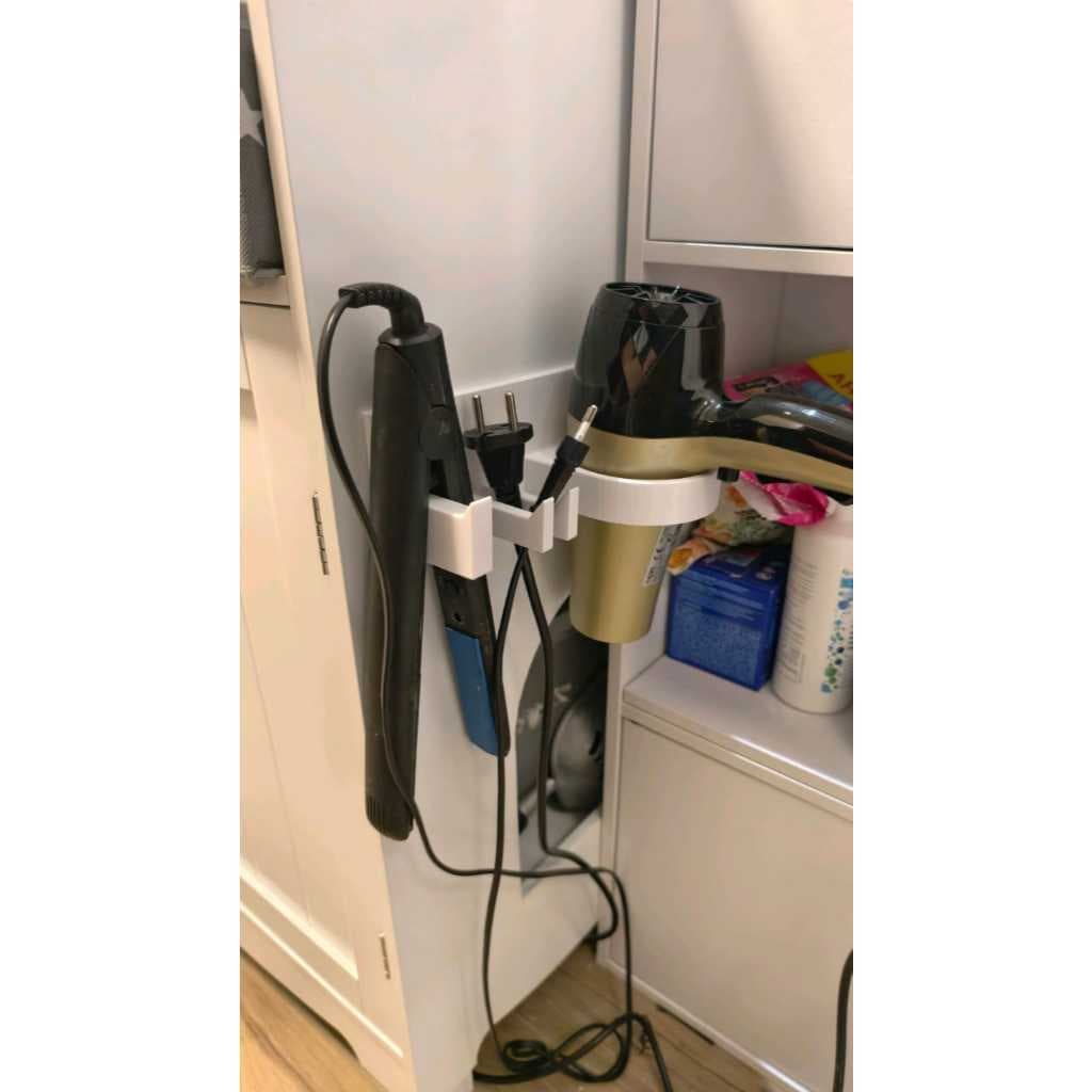 Suporte de Parede P/ Escova Secadora e Chapinha PREMIUM Alta Qualidade