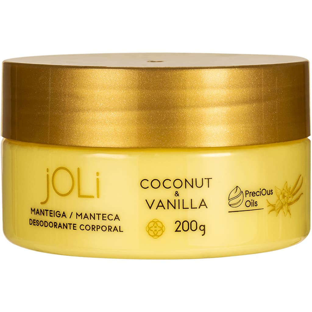 Manteiga Corporal Joli Vanilla e Coco 200g Hinode
