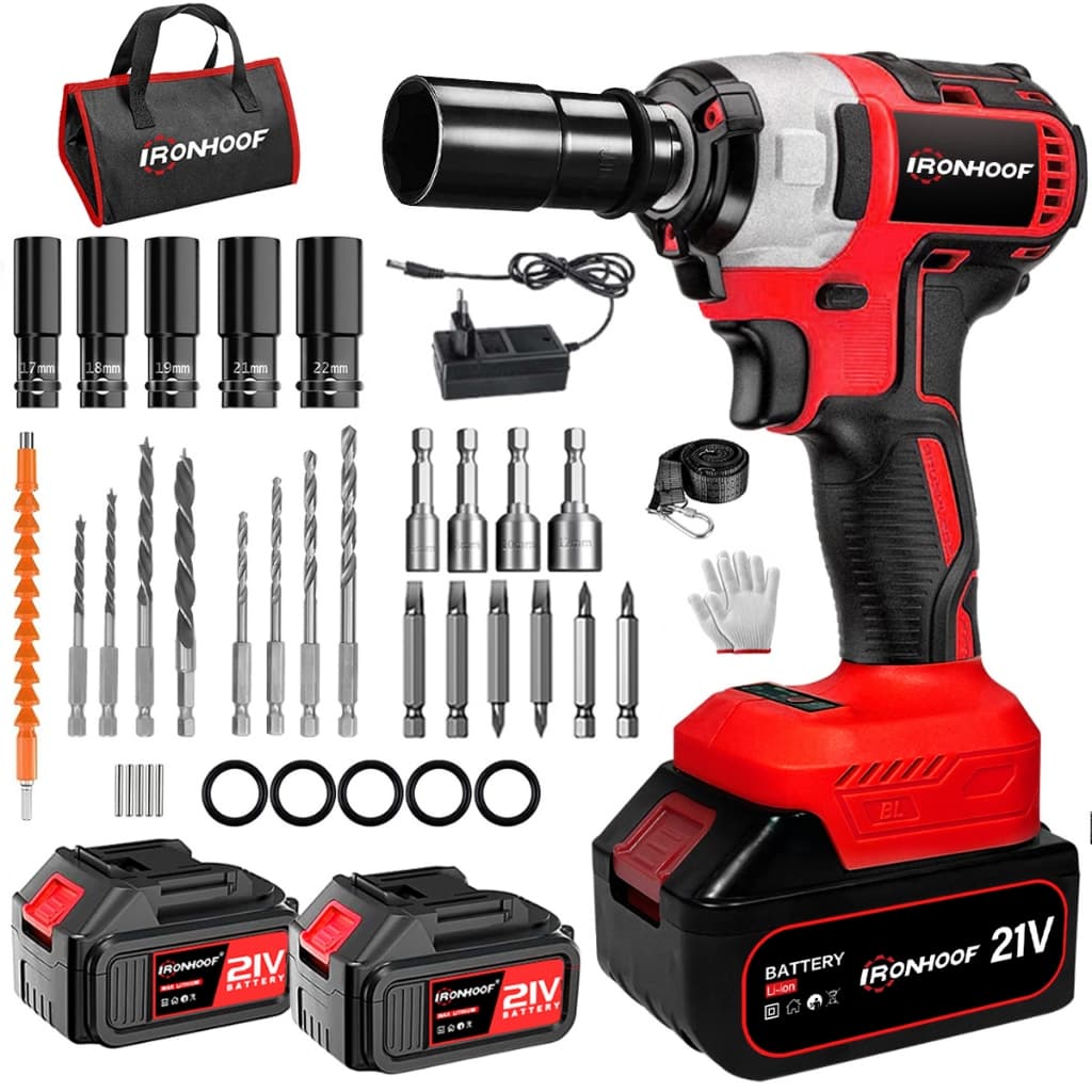 Chave De Impacto Parafusadeira De Impacto Brushless 520NM 3ME1