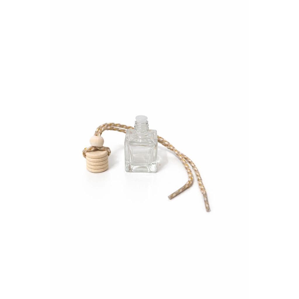 Kit 10 Vidros Aromatizador Pingente Carro 10ml Difusor Quadrado