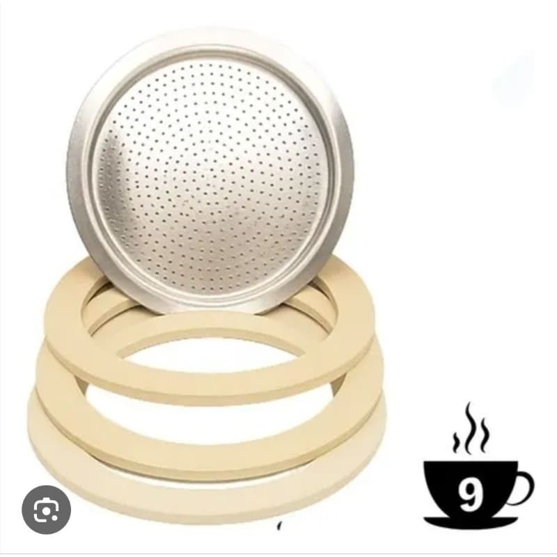 Oferta Filtro Para Cafeteira Italiana 9 Xícaras
