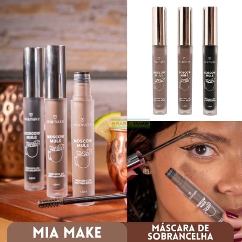 Mia Make Máscara de Sorancelha Moscow Mule Com Fibras