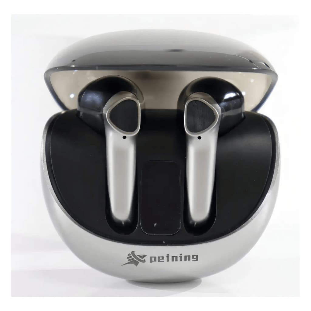 Fone De Ouvido Buetooth TWS Peining PEI-P228 Sem Fio Com Display LED, Alta Qualidade De Som E Estojo Carregador