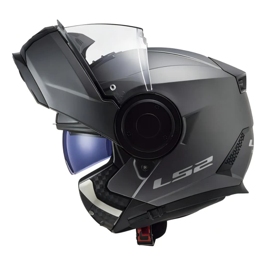 CAPACETE LS2 SCOPE MONOCOLOR TITANIUM FOSCO