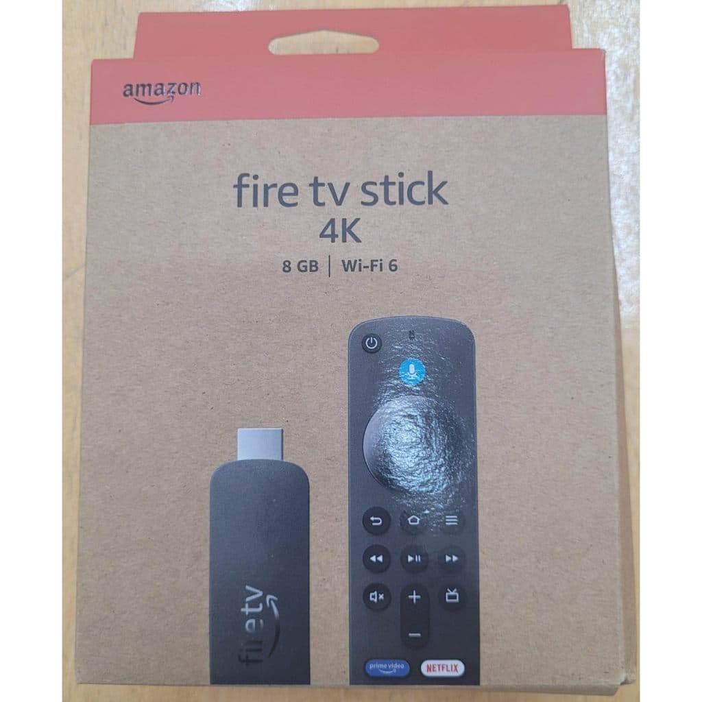 Amazon Fire TV Stick 4K - Lacrado (modelo mais novo) 2ª geração Wi-Fi 6 Dolby Vision/Atmos HDR10+ Quad-core 1,7 GHz 8GB