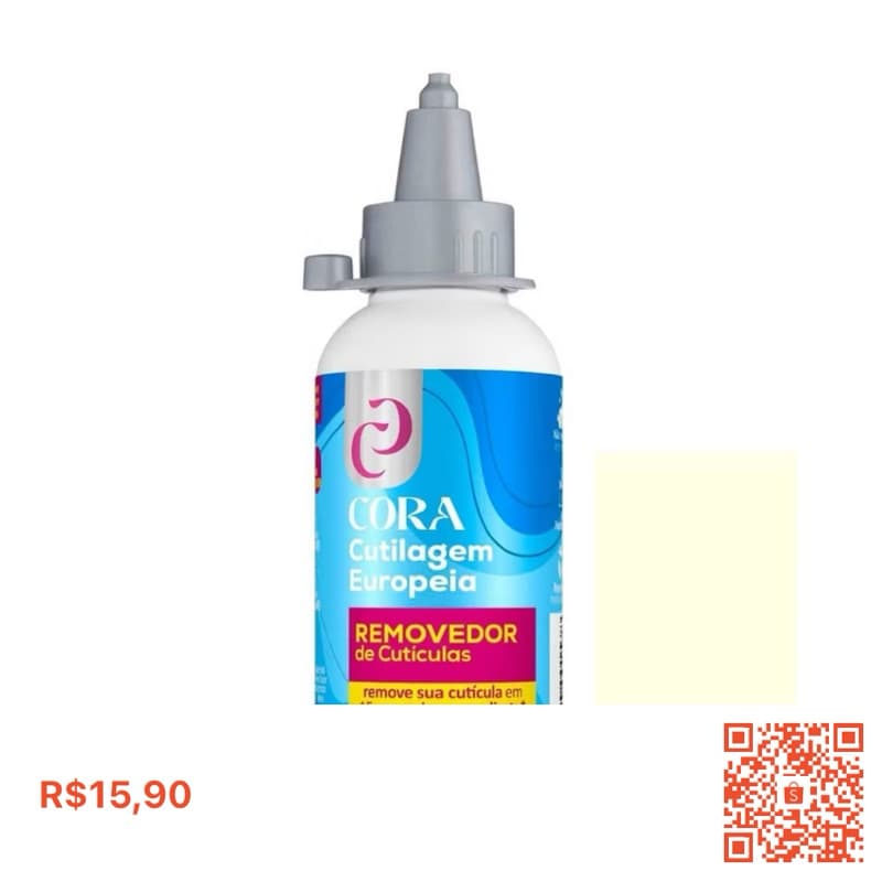 Kinq Gel para Remoção de Cutículas 100ml - Cora