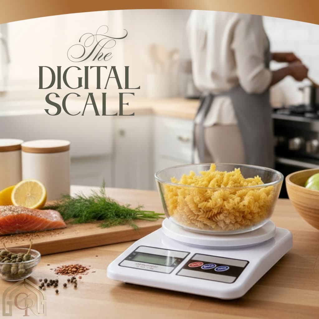 Balança Digital Cozinha Alta Precisão 1g a 10kg Dieta E Receitas Luxo Premium