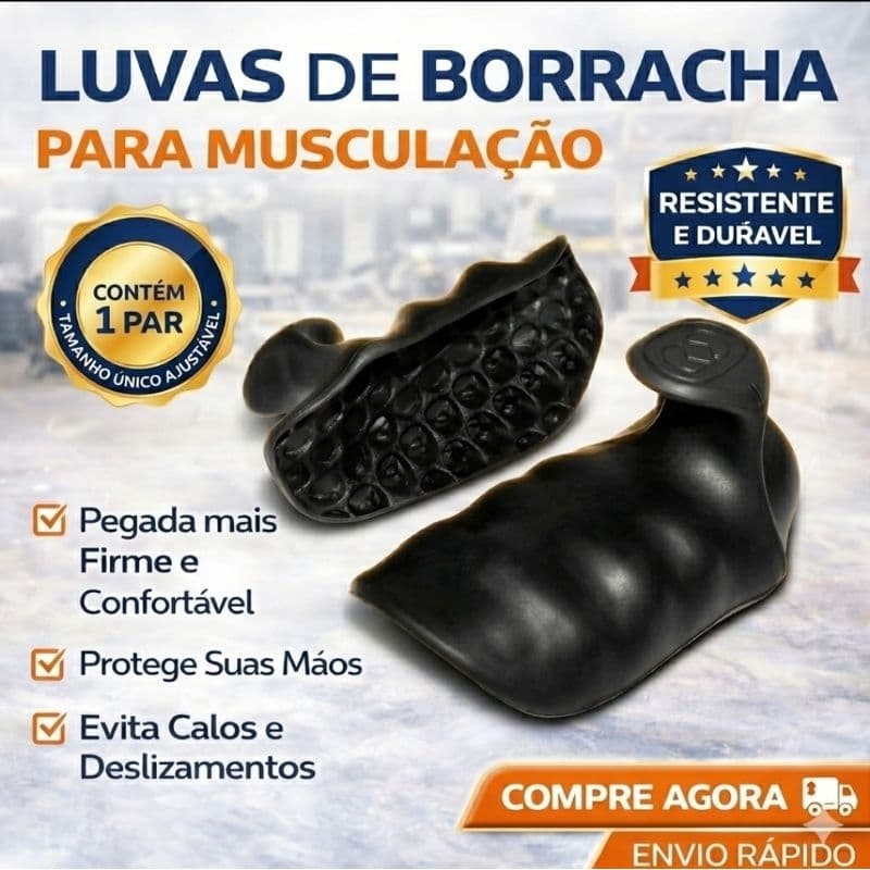 Luva Para Musculação E Academia Crossfit Antiderrapante Conforto e Proteção para Mãos Anti Calos Hand Grip Maxgrip