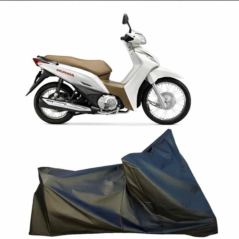 CAPA PROTETORA IMPERMEÁVEL PARA HONDA BIZ – PROTEÇÃO UV + ÁGUA