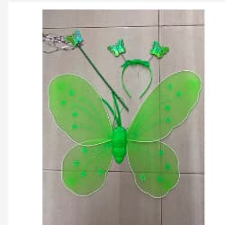 KIt asa borboleta fantasia 3 Peças