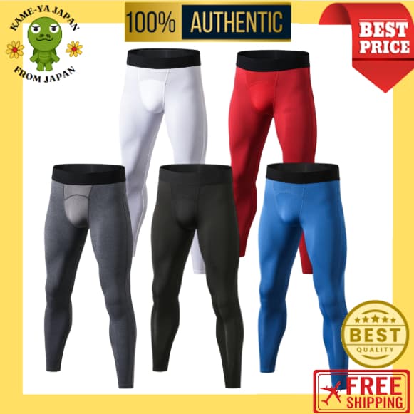 【Envio direto do Japão】Calça Térmica Masculina sillictor Compressão Power Stretch Longa Cor Lisa【Qualidade japonesa】