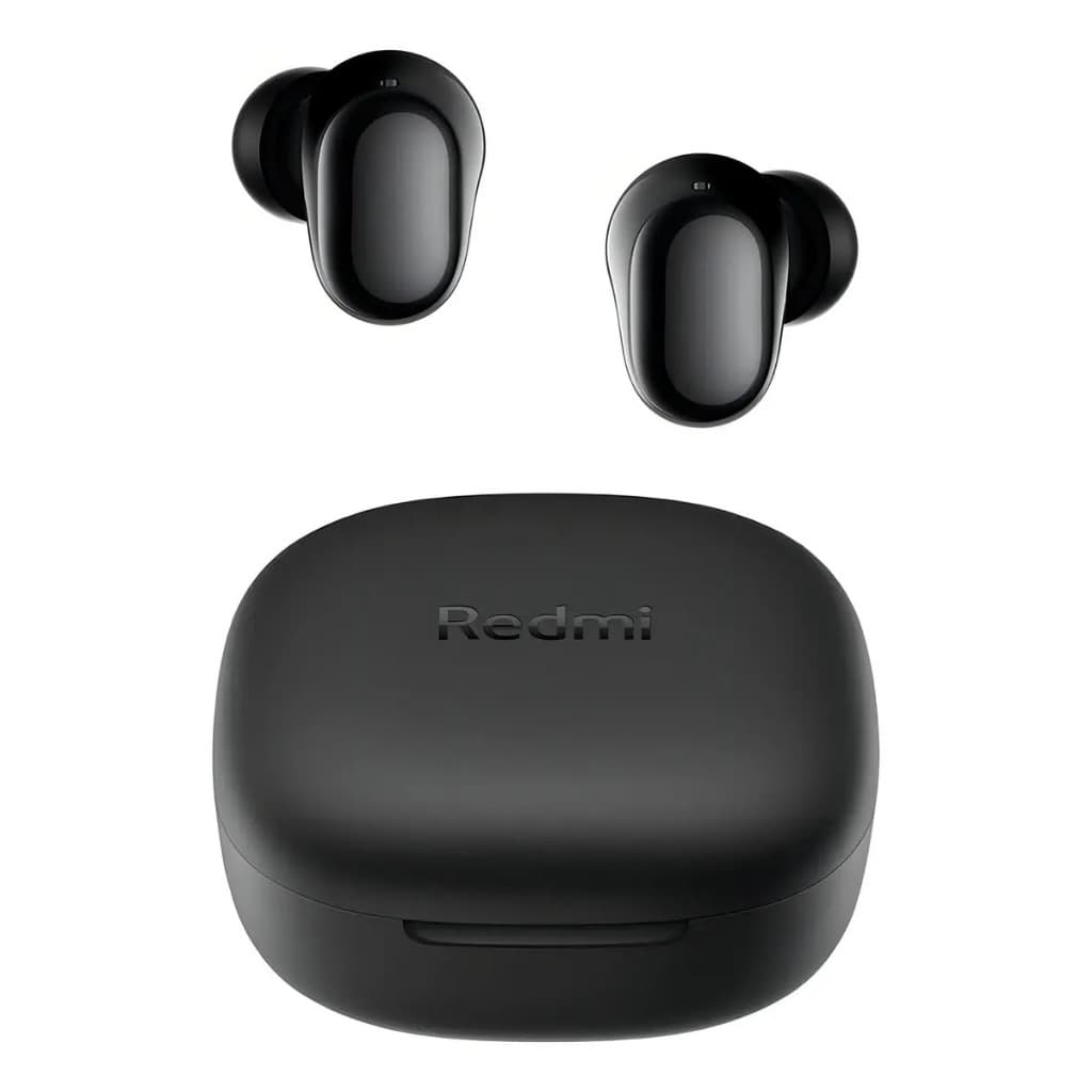 Fone de Ouvido Bluetooth Xiaomi Redmi Buds 6 Play Preto - Conexão Bluetooth 5.4, Som Estéreo, IPX4