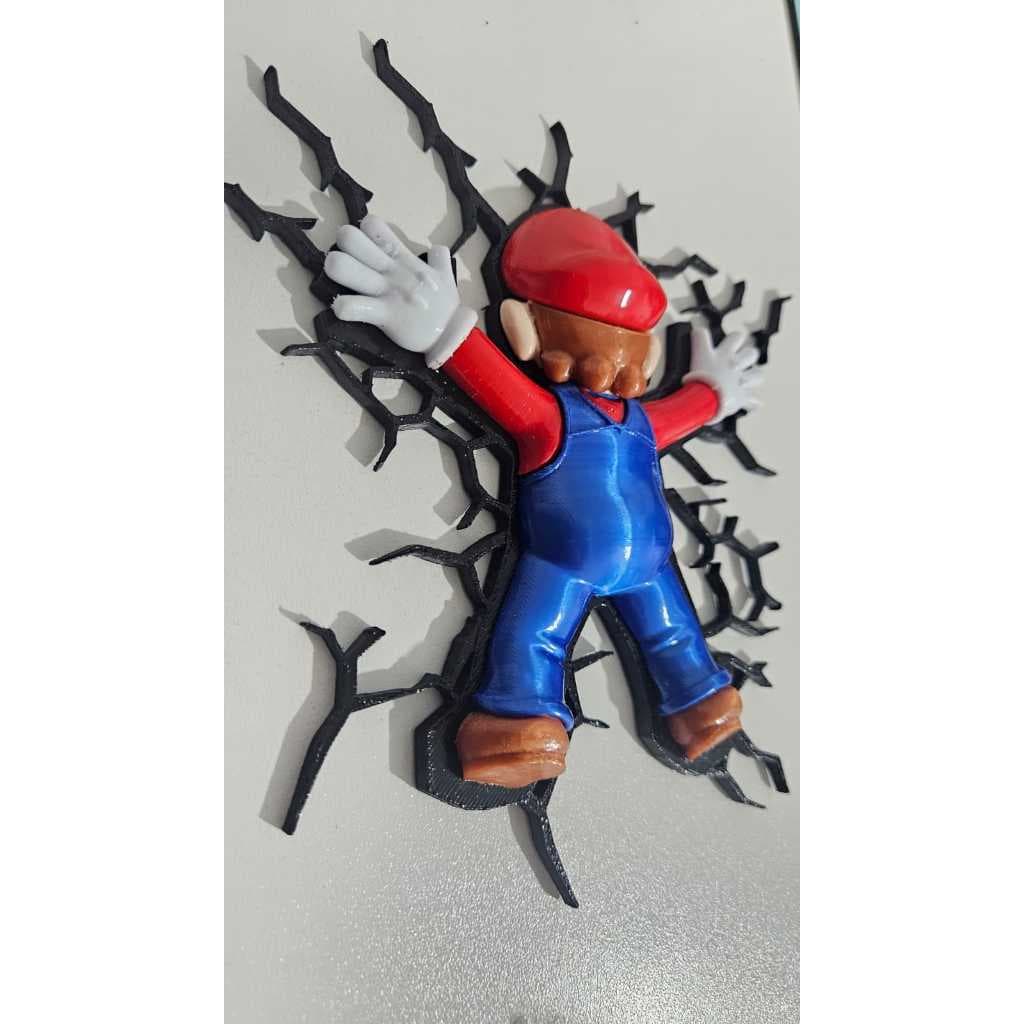 Ímã Mario – Impressão 3D Decorativo