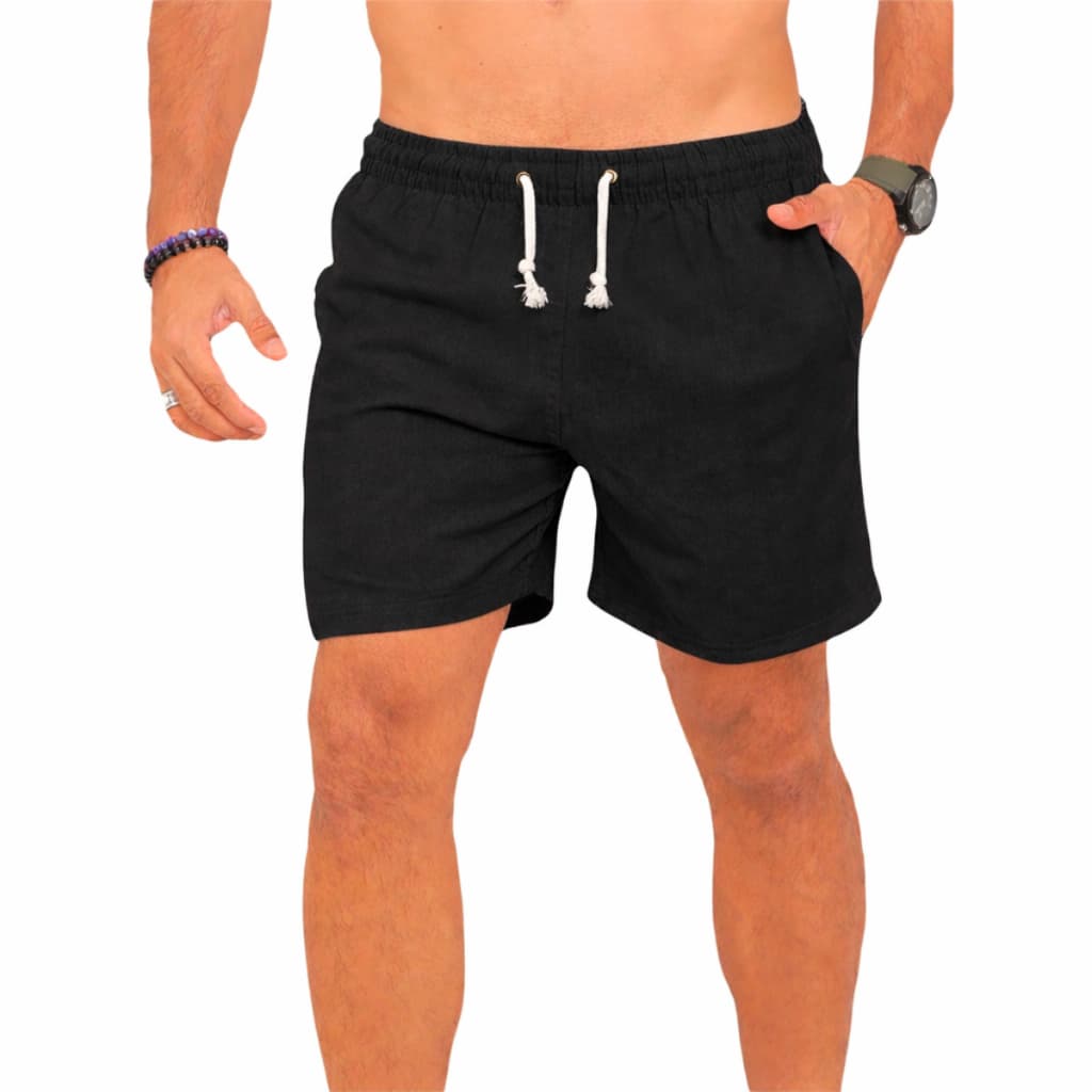 Short em Linho Masculino Estilo Mauricinho Linha Premium Original Conforto