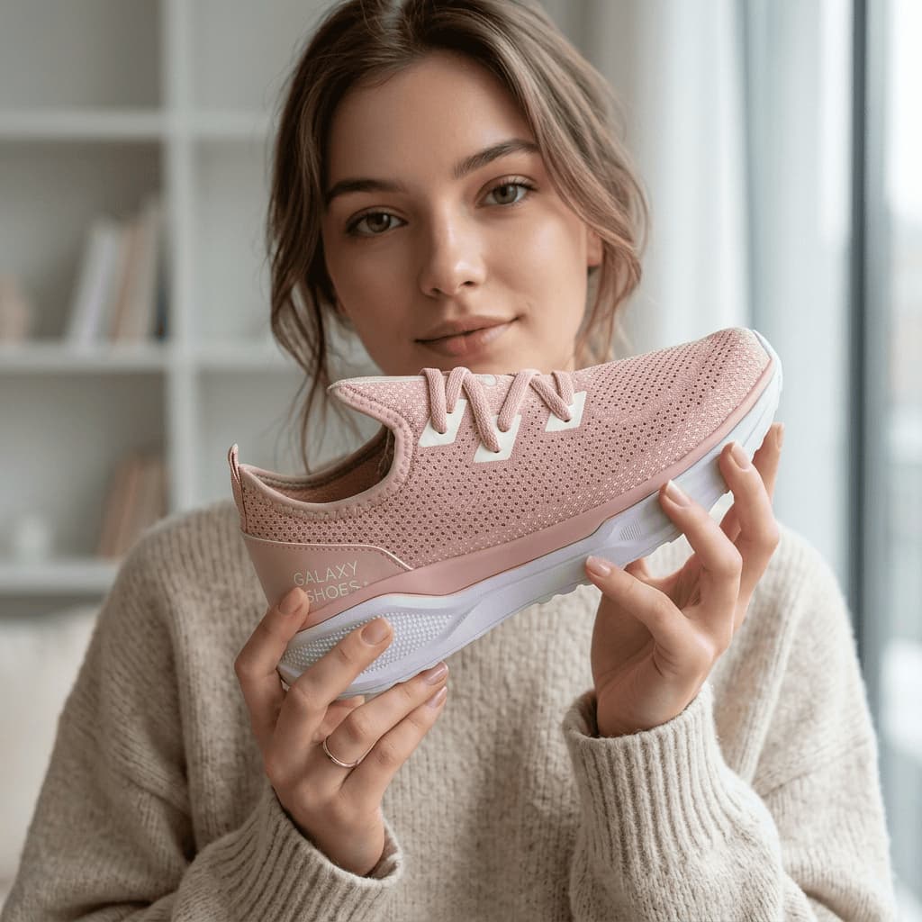 Tênis Feminino Esportivo Academia Caminhada Leve Confortável Macio Perfeito Para Treinos Diários