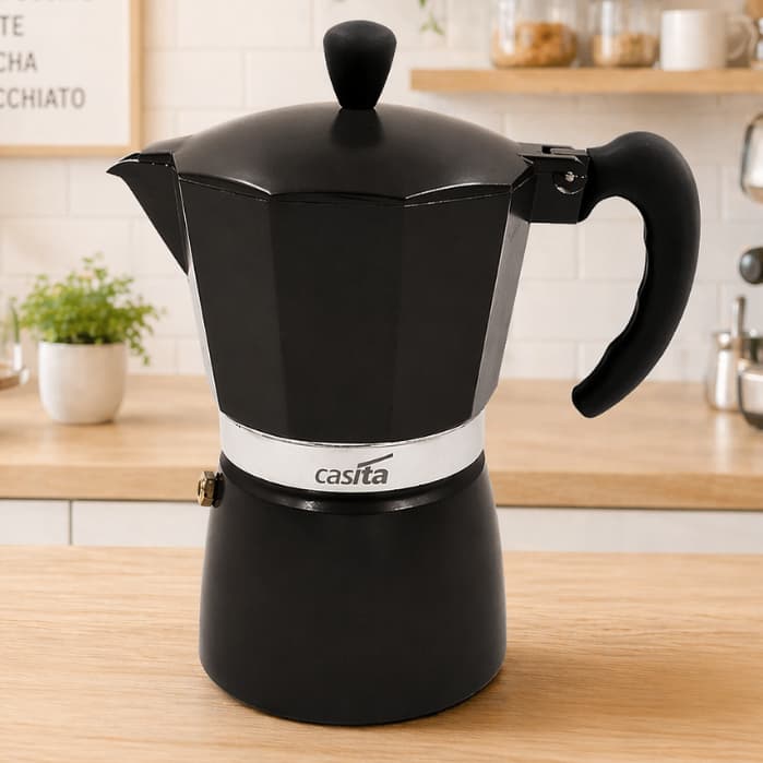 Cafeteira Italiana 6 Xicaras Aluminio 300ml ou 450ml