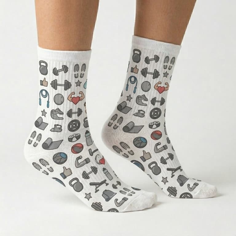 Meia Tamanho Unico Personalizada