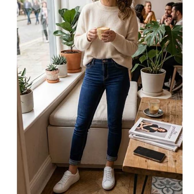 CALÇA JEANS MENINA JUVENIL 10/16 LAVAGEM ESCURA