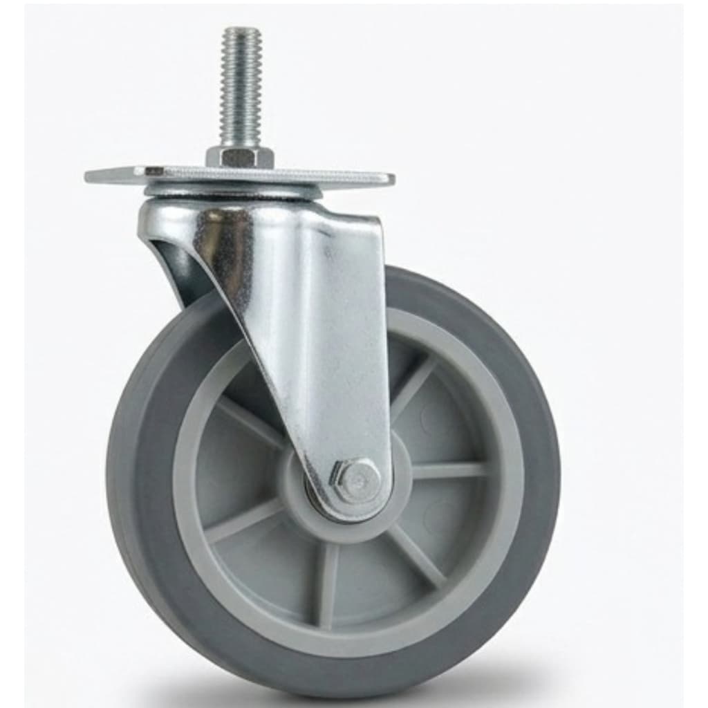 Roda Com Rodízio Para Carrinho De Supermercado Z&a Tpr 412