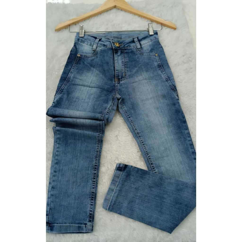 CALÇA JEANS MENINA JUVENIL 10/16