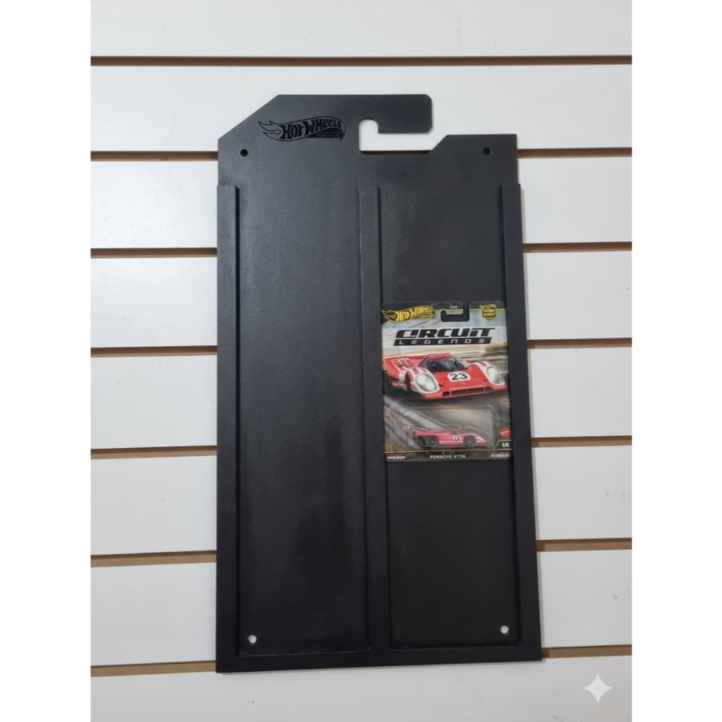 Porta blister expositor para carrinhos PREMIUM para 12 cartelas EDIÇÃO BLACK