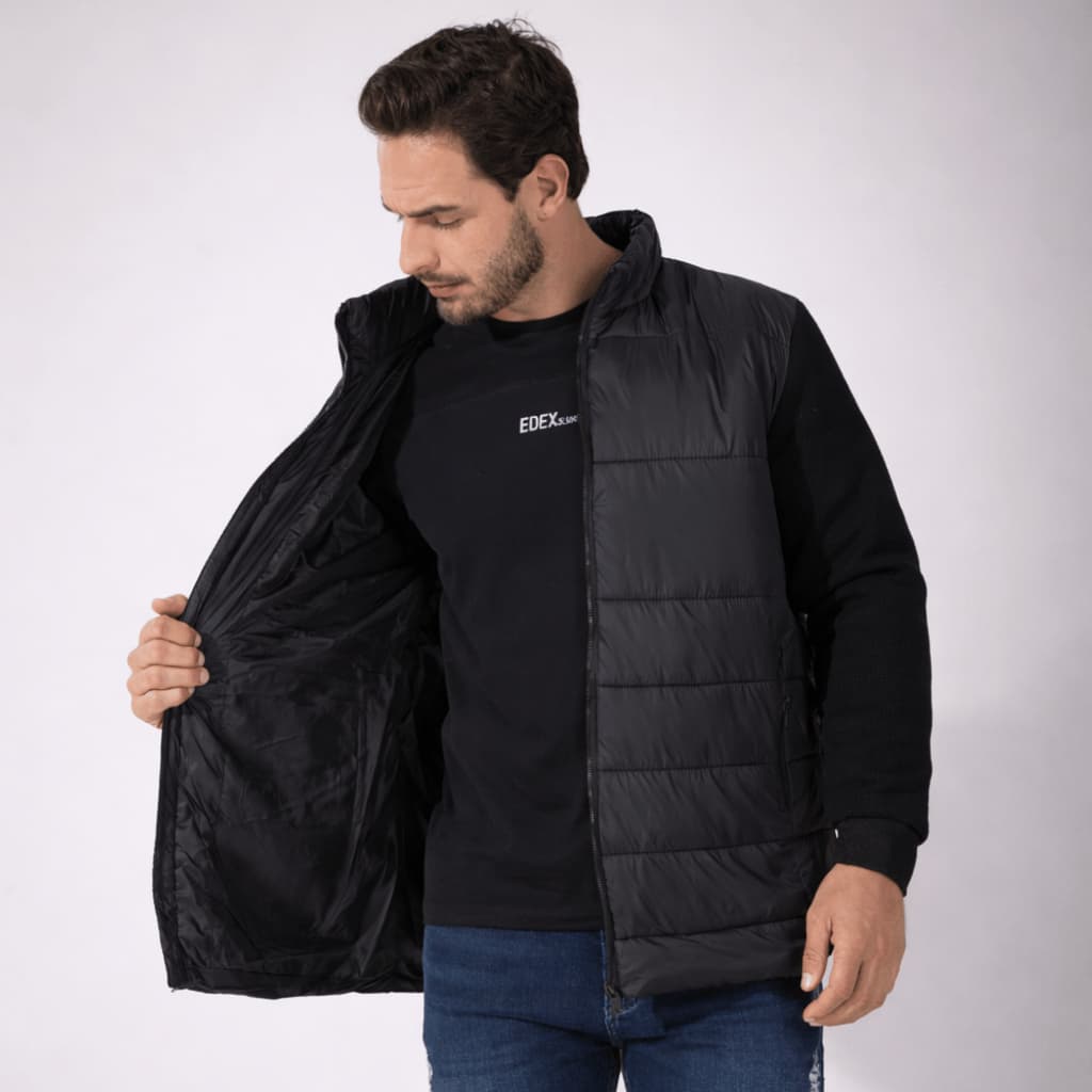 Jaqueta Corta Vento Masculina Impermeável com Capuz Removível Bolso Zíper Esportes Bobojaco