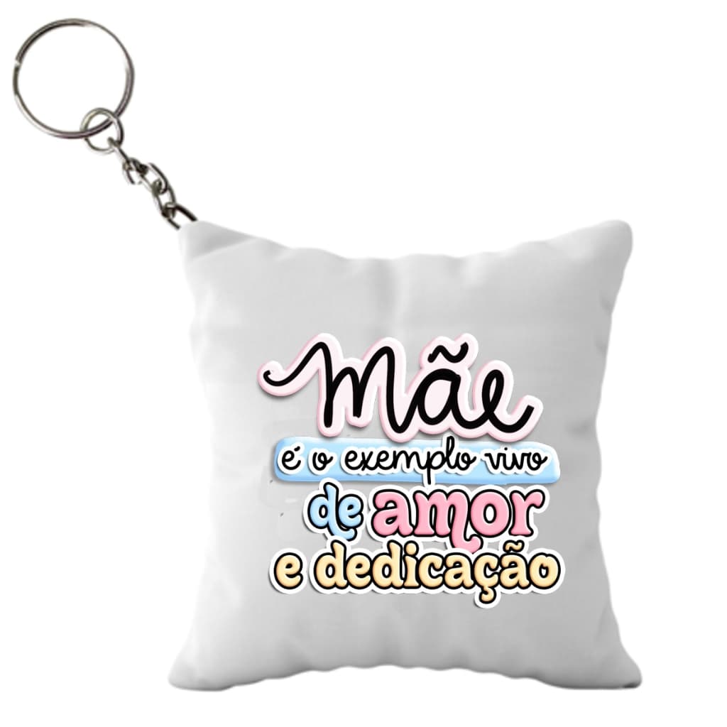 10 Almochaveiros Dia das Mães Chaveiro Almofada Lembrancinha 10 unidades