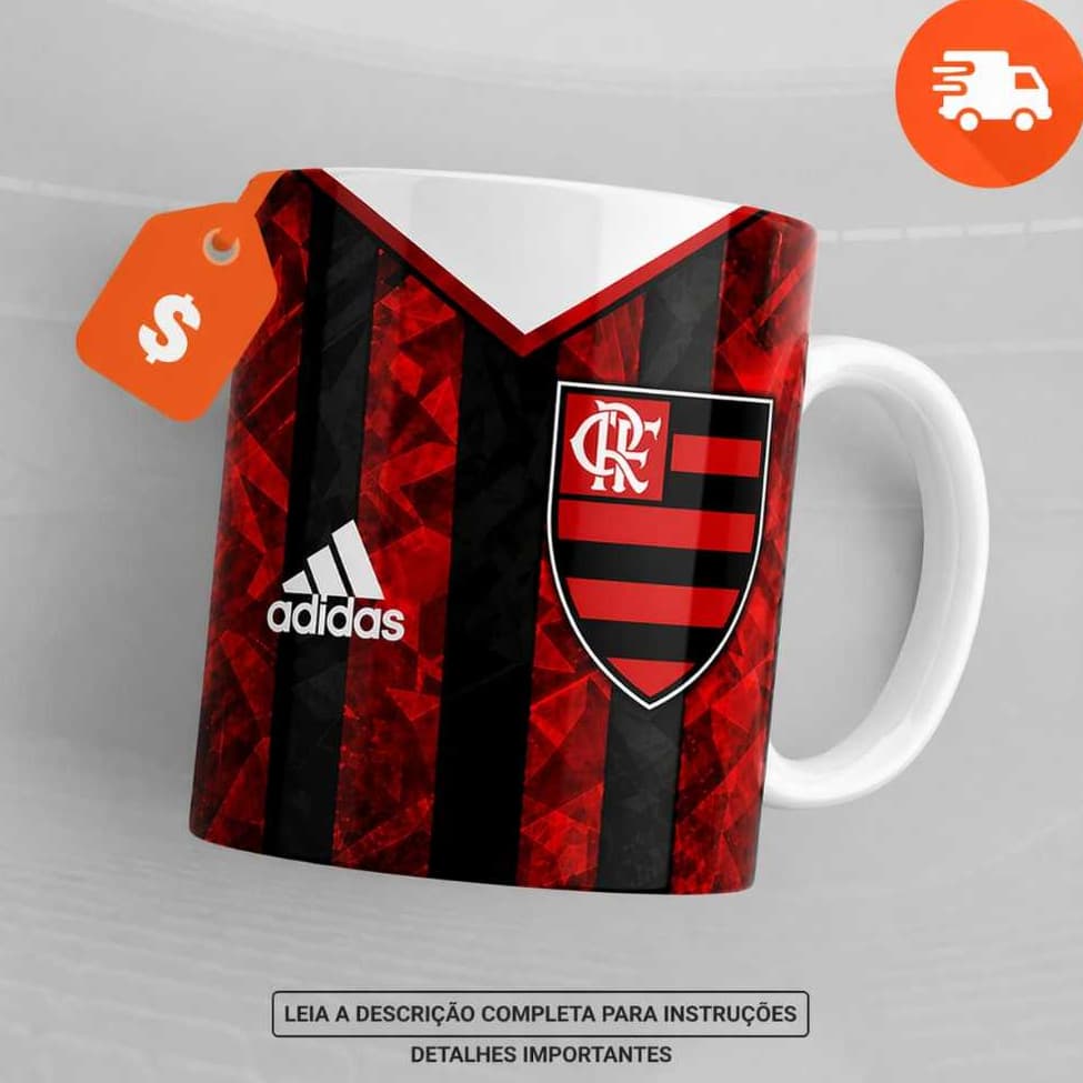 Caneca/Time/de/Futebol/Porcelana/Personalizada/com/Seu/Nome - Envio/imediato