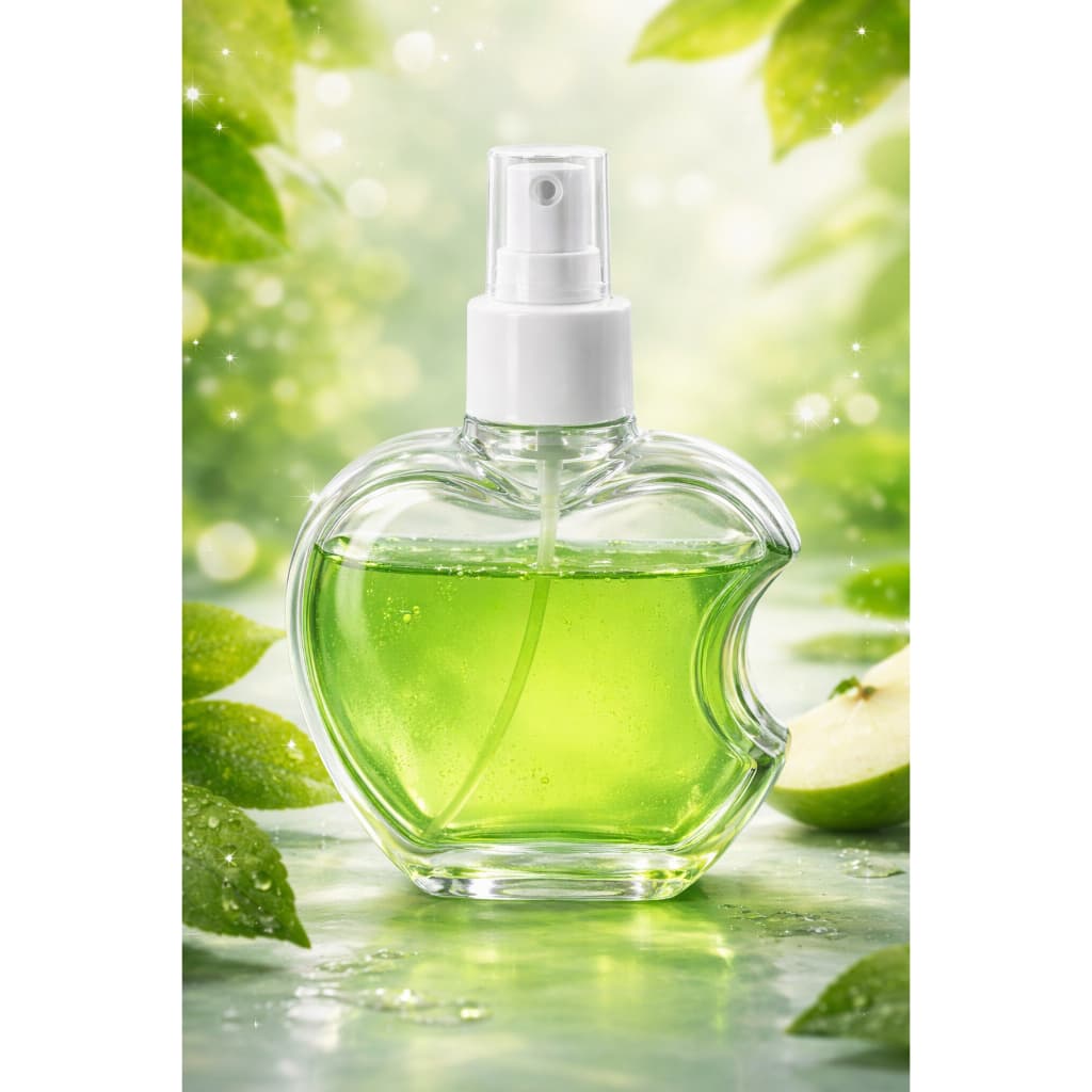 kit 10 Frasco Spray Maçã 50ml PET | Aromatizador / Perfume / Lembrancinha | Válvula Spray Rosca 18