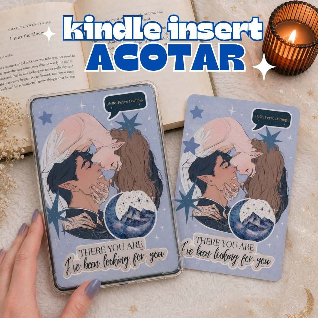 Kindle Insert ACOTAR ✨ Holográficos | Corte de espinhos e rosas | Produto literário