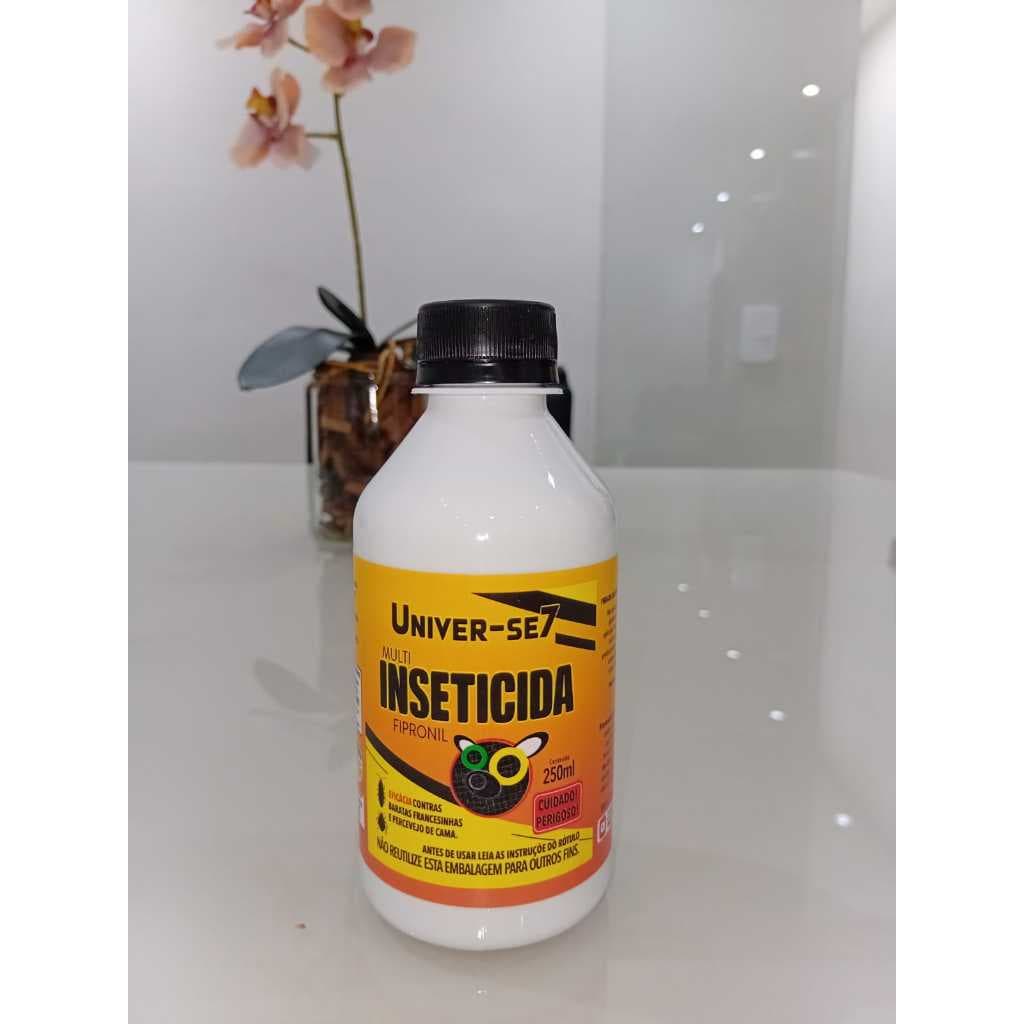 1 Inseticida 250ml Univer-se7 Mata Barata francesinha sem borrifador