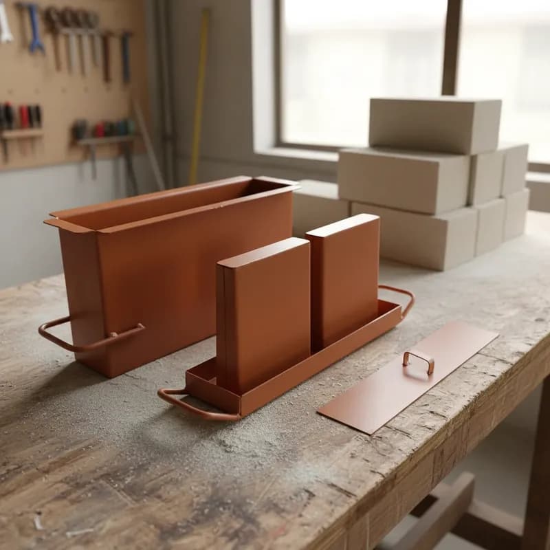 Forma Manual para Bloco de Concreto 09x19x39 cm Com Fundo Chapa 1,5mm