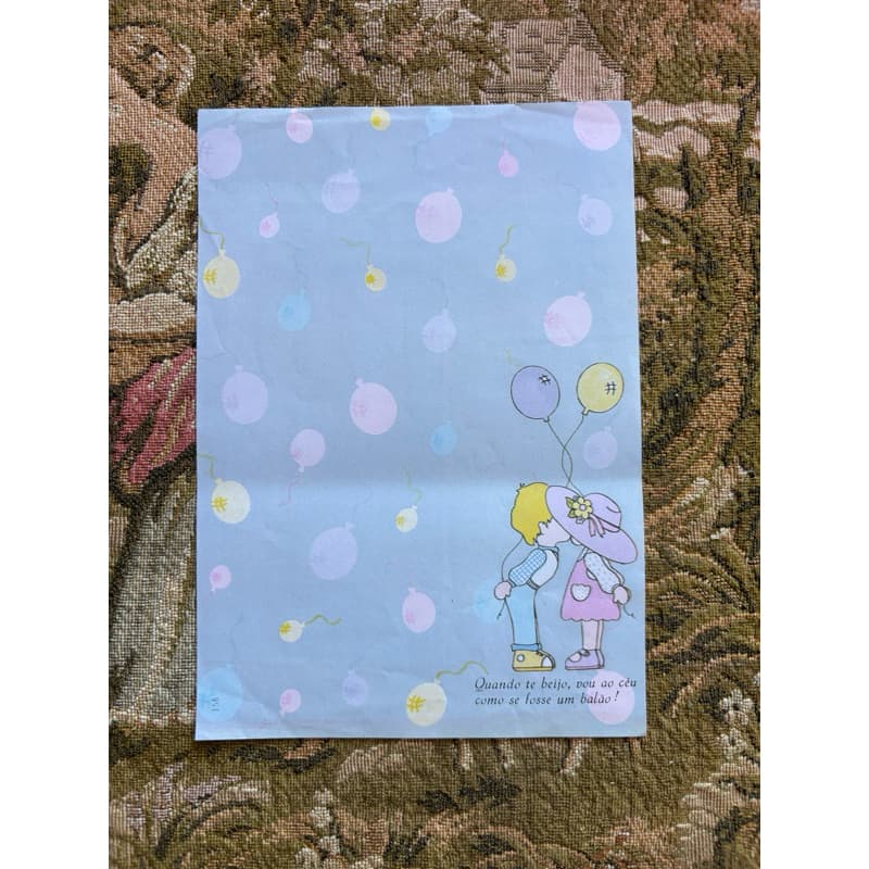 papel de carta antigo tamanho a5