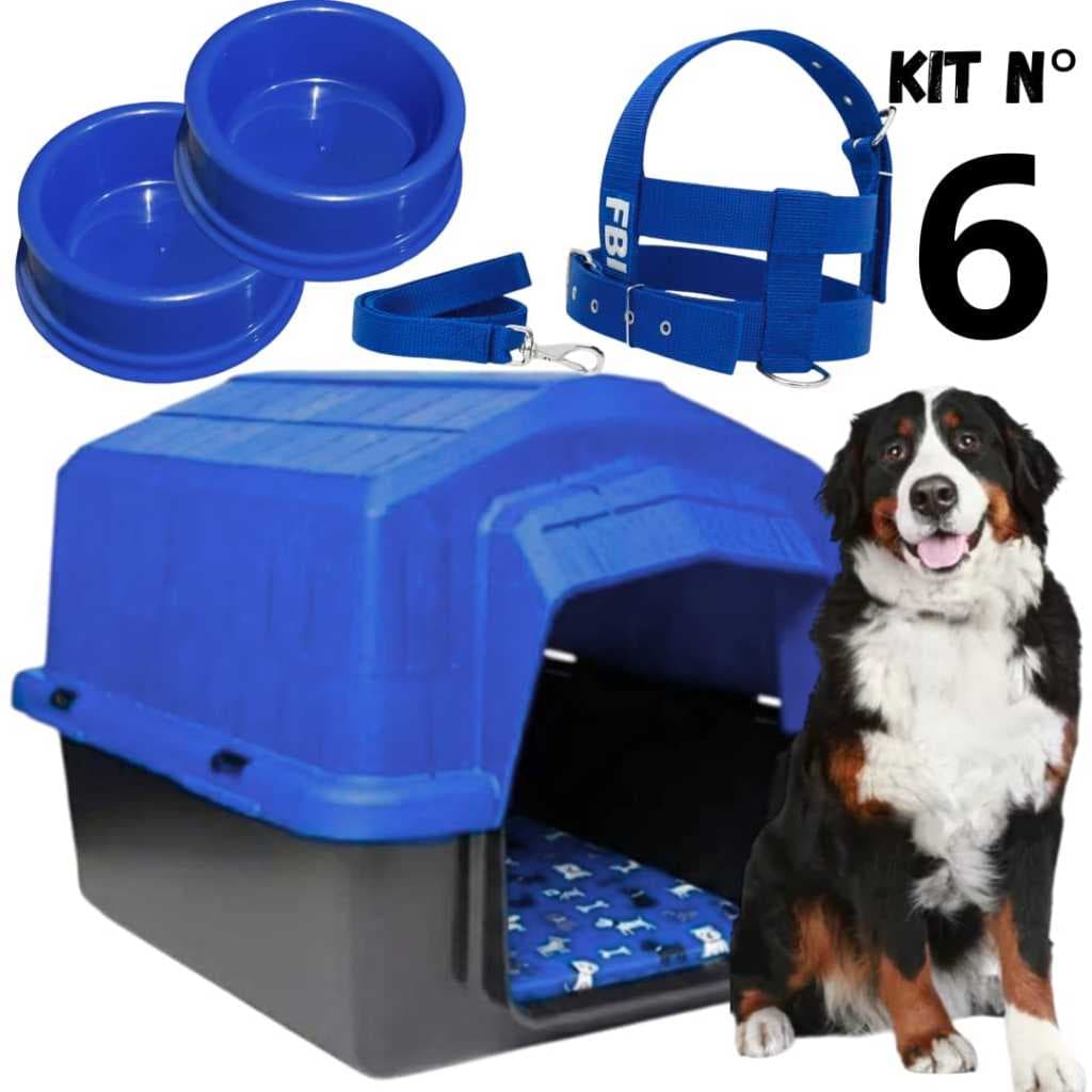 Kit Para Cachorro Completo N6 Para Cachorro Grande Casa Gigante