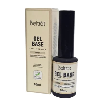 Gel Base RENDA para Alongamento (SEM TPO) - Beltrat - 10ml