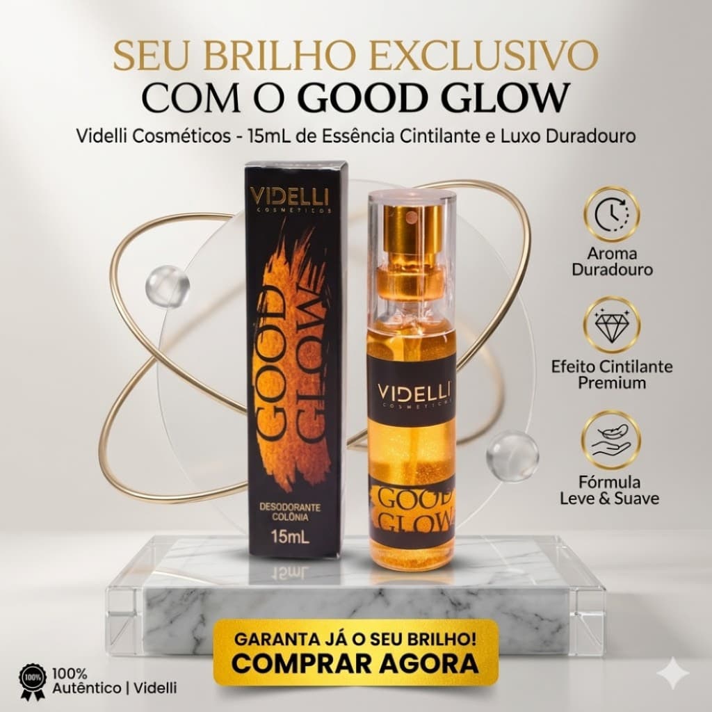 Desodorante Colônia Good Glow 15mL Forbelle Professional