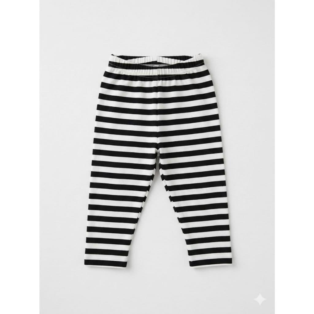 Calça Legging Reta | P ao 2 Anos Listrada.