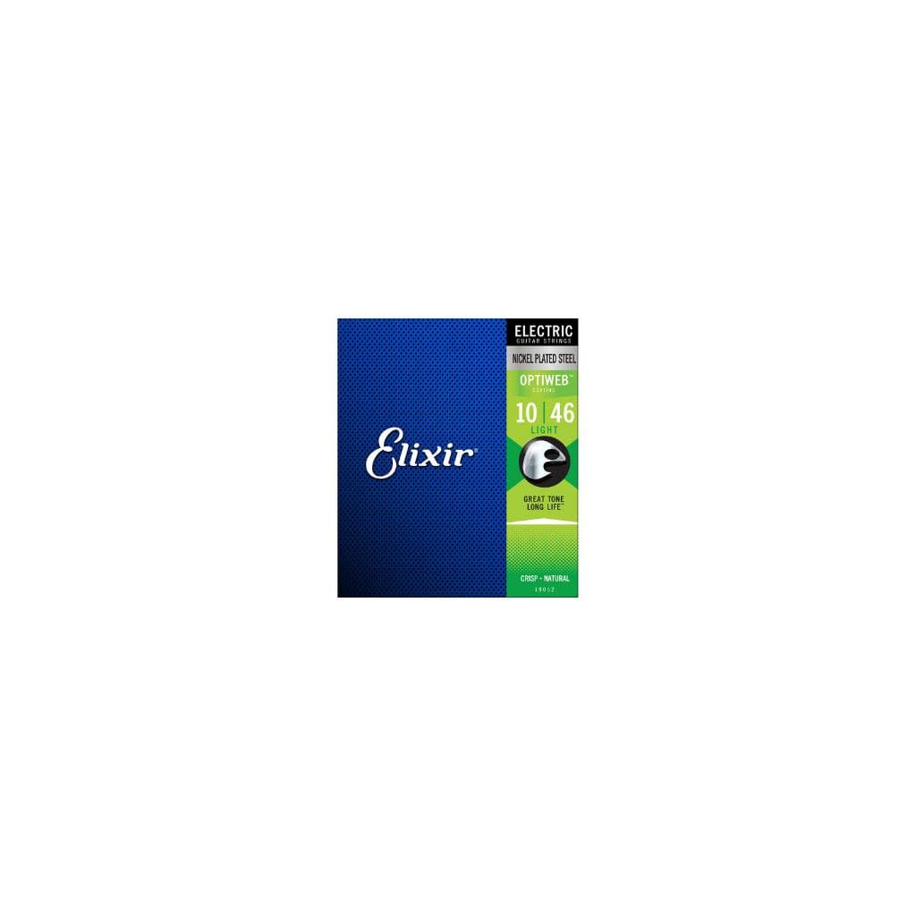 Encordoamento Guitarra Elixir Optiweb 010 046 Light 19052
