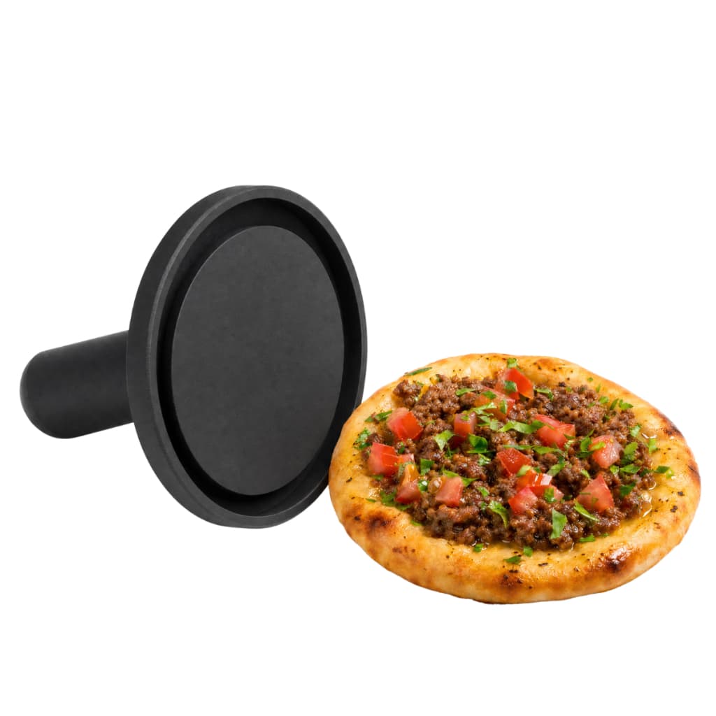Molde Modelador Esfiha Aberta 11cm Padrão Habibs Forma para Salgados Mini Pizza Fácil e Rápido Caseiro Profissional