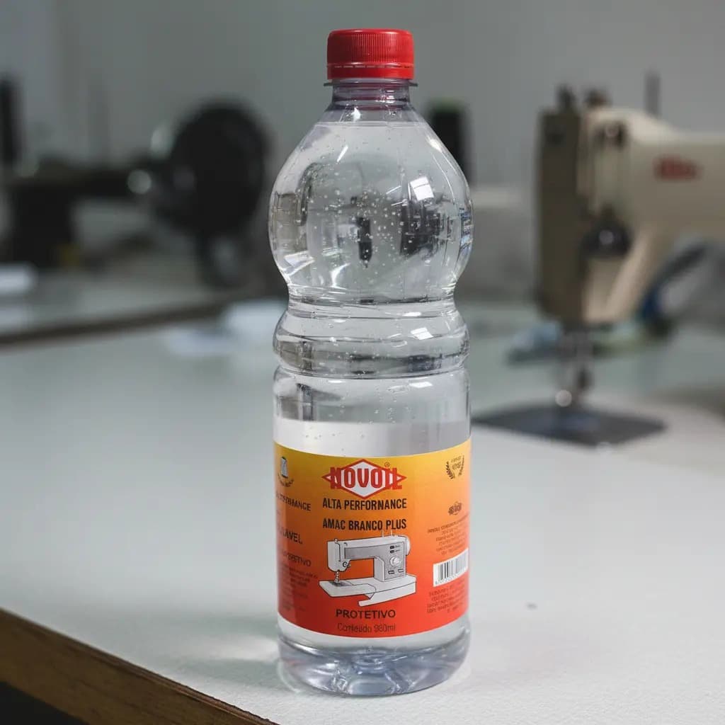 Óleo Branco Máquina De Costura Amac Plus Alta Performance Para Todas As Máquinas De Costura