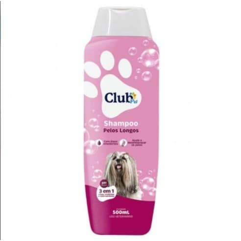 SHAMPOO PELOS LONGOS 3X1 500ML CLUB
