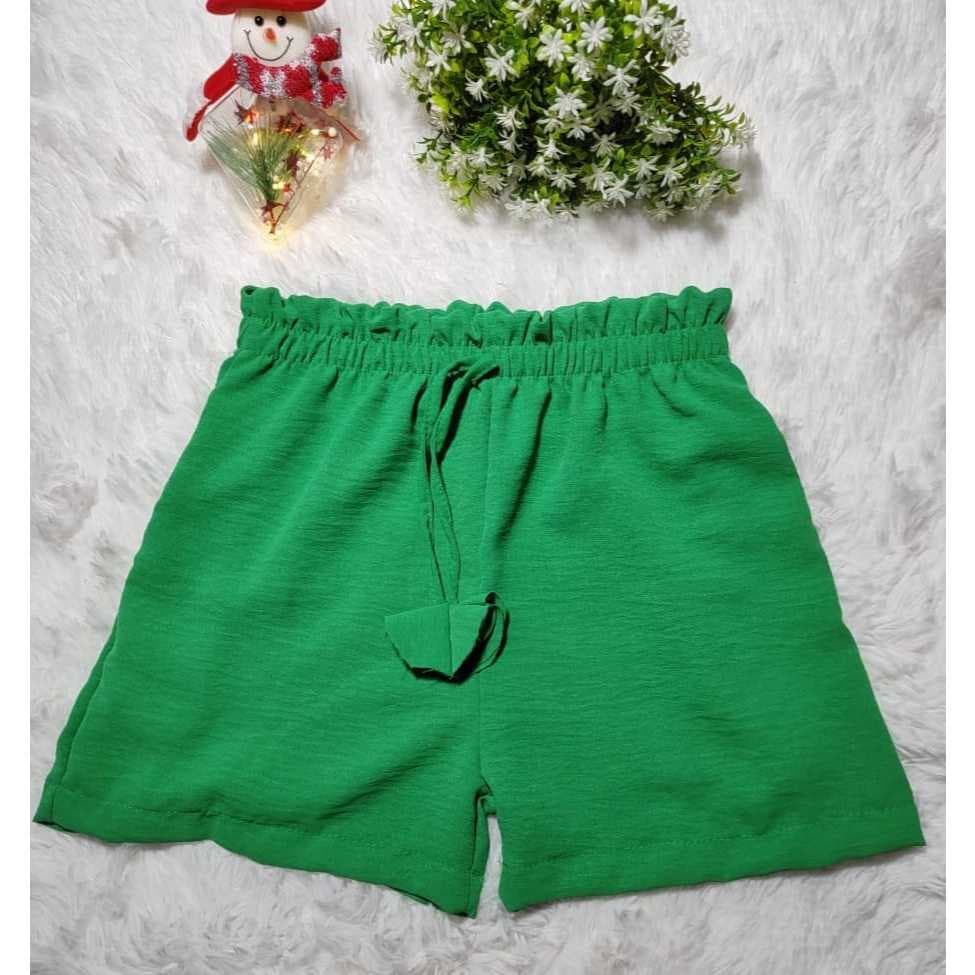 SHORT JUVENIL FEMININO COM BOLSO EM DUNA VERÃO
