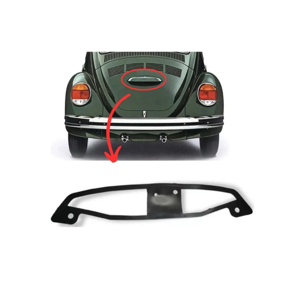 Borracha Nariz Da Luz De Placa Fusca 1971 Ate 1986