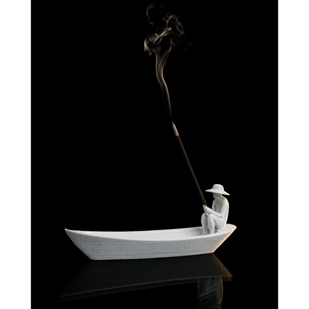 Incensário Barco da Serenidade - 🍃 Incensários Decorativos – Beleza e Personalidade em Cada Detalhe!