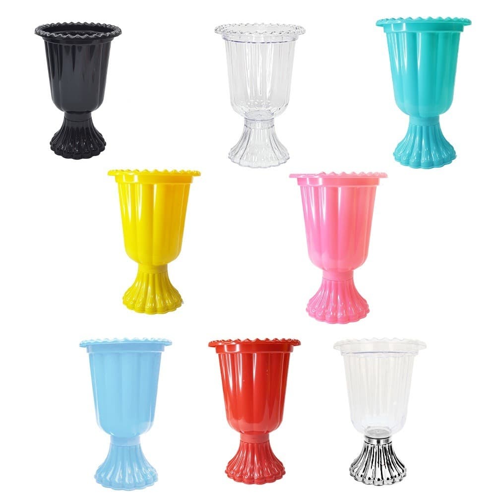 Vaso Grego para Decoração Festa Aniversário Infantil Chá de Revelação Casamento 15 Anos Mesa Decorativa Unidade