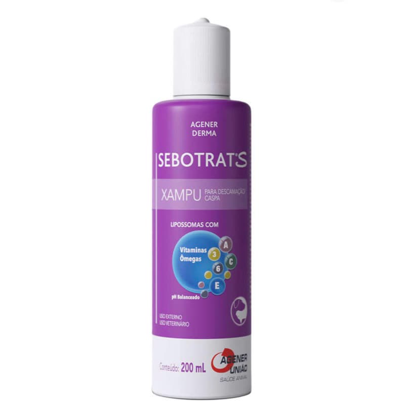 Shampoo Sebotrat-S - Para Seborréia Seca 200mL